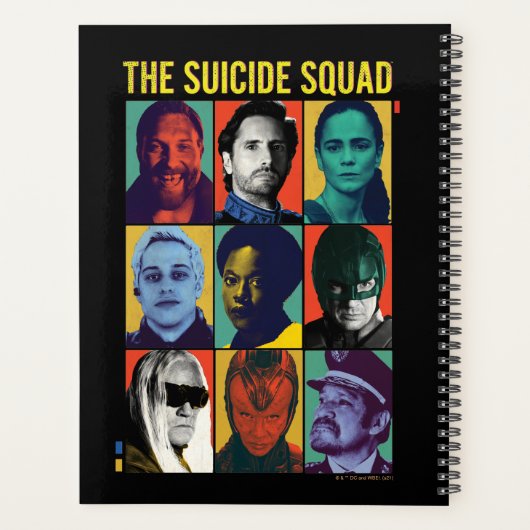 Die Selbstmordkommando | Retro Grid mit Amanda Wal Planer (Rückseite)