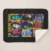 Die Selbstmordkommando | Retro Grid mit Amanda Wal Sherpadecke (Vorderseite (Horizontal))