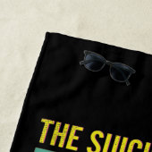 Die Selbstmordkommando | Retro Grid mit Amanda Wal Strandtuch (Beispiel)