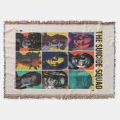 Die Selbstmordkommando | Retro Grid mit Harley Qui Decke (Vorderseite)