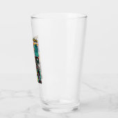 Die Selbstmordkommando | Retro Grid mit Harley Qui Glas (Links)