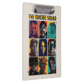 Die Selbstmordkommando | Retro Grid mit Harley Qui Klemmbrett (Rechts)