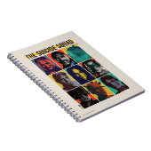 Die Selbstmordkommando | Retro Grid mit Harley Qui Notizblock (Rechte Seite)