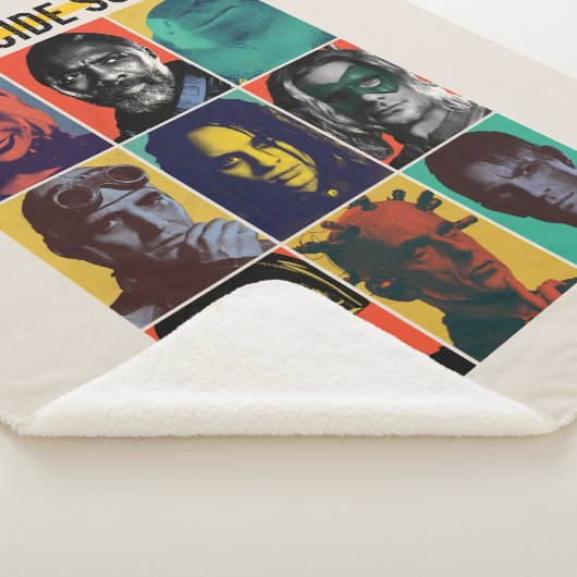 Die Selbstmordkommando | Retro Grid mit Harley Qui Sherpadecke (3/4)