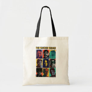 Die Selbstmordkommando   Retro Grid mit Harley Qui Tragetasche