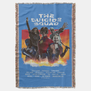 Die Selbstmordkommando Retro-Style Movie Poster Decke