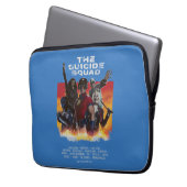 Die Selbstmordkommando | Retro-Style Movie Poster Laptopschutzhülle (Vorderseite Links)