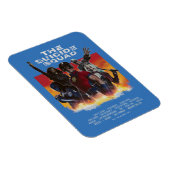 Die Selbstmordkommando | Retro-Style Movie Poster Magnet (Rechte Seite)