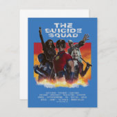 Die Selbstmordkommando | Retro-Style Movie Poster Mitteilungskarte (Vorne/Hinten)