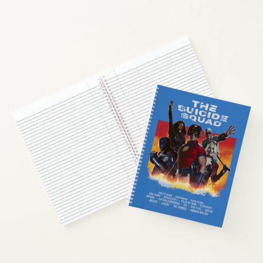 Die Selbstmordkommando | Retro-Style Movie Poster Notizblock (Innenseite)