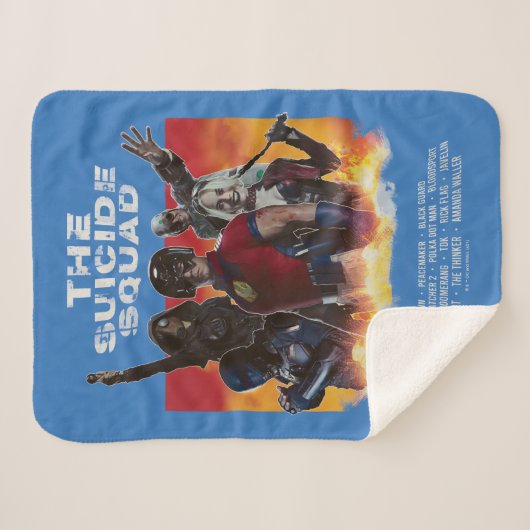 Die Selbstmordkommando | Retro-Style Movie Poster Sherpadecke (Vorderseite (Horizontal))