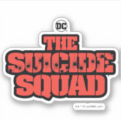 Die Selbstmordkommando | Rote und schwarze Logos Aufkleber (Vorderseite)