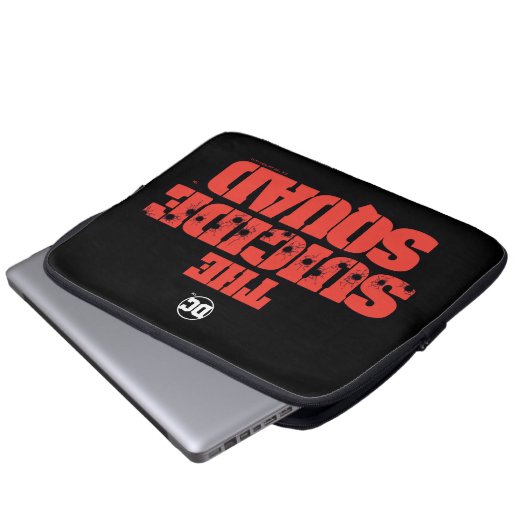 Die Selbstmordkommando | Rote und schwarze Logos Laptopschutzhülle (Vorne Knopf)