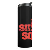 Die Selbstmordkommando | Rote und schwarze Logos Thermosbecher (Nach links gedreht)
