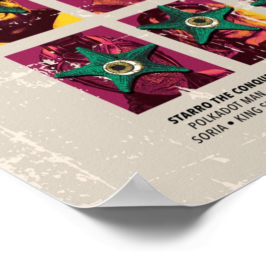 Die Selbstmordkommando | Starro Squad Edition Poster (Ecke)