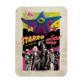 Die Selbstmordkommando | Starro Vs Suicide Squad Magnet (Vertikal)