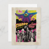 Die Selbstmordkommando | Starro Vs Suicide Squad Mitteilungskarte (Vorne/Hinten)