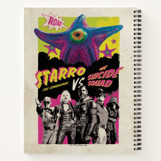 Die Selbstmordkommando | Starro Vs Suicide Squad Notizblock (Rückseite)