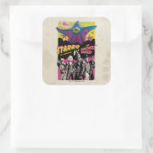 Die Selbstmordkommando | Starro Vs Suicide Squad Quadratischer Aufkleber (Tasche)