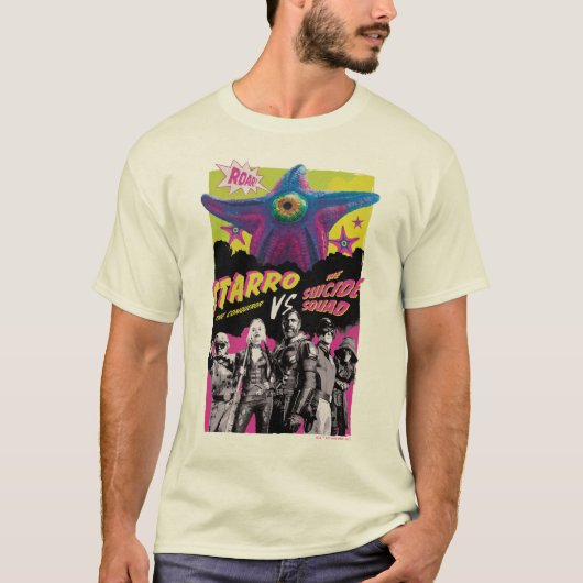 Die Selbstmordkommando | Starro Vs Suicide Squad T-Shirt (Vorderseite)