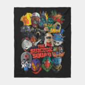 Die Selbstmordkommando | Stilisierte Avatare Fleecedecke (Vorderseite)