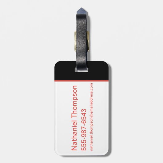 Die Selbstmordkommando | Stilisierte Avatare Gepäckanhänger (Rückseite vertikal)