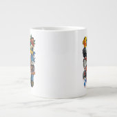 Die Selbstmordkommando | Stilisierte Avatare Jumbo-Tasse (Vorderseite)