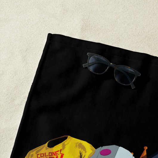 Die Selbstmordkommando | Stilisierte Avatare Strandtuch (Beispiel)