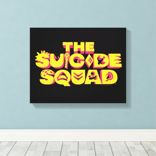 Die Selbstmordkommando | Symbol für Zeichen Leinwanddruck (Insitu (Holzboden))