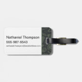 Die Selbstmordkommando | Zeichensymbmuster Gepäckanhänger (Rückseite horizontal)