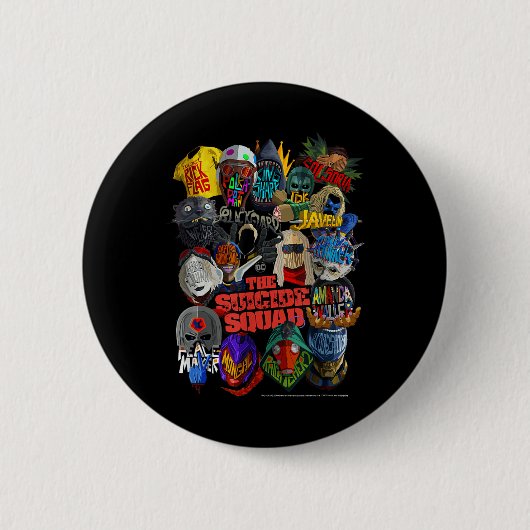 Die Selbstmordplakette Button (Vorderseite)