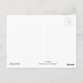 Die Selfie Postkarte (Rückseite)