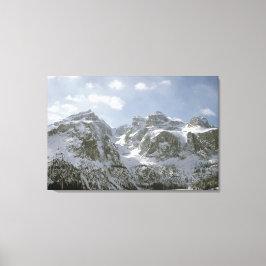 Die Sella Gruppe und Val de Mesdi Holiday Card Leinwanddruck
