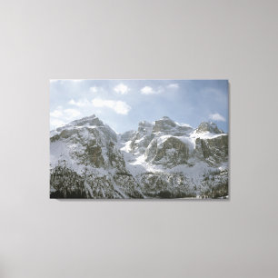 Die Sella Gruppe und Val de Mesdi Holiday Card Leinwanddruck