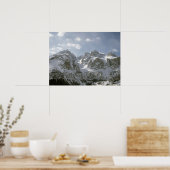 Die Sella Gruppe und Val de Mesdi Holiday Card Poster (Küche)