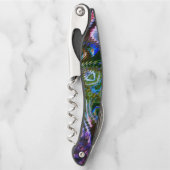 Die seltsame "Stick Design" aus Zickzag Kellnermesser (Vorderseite)