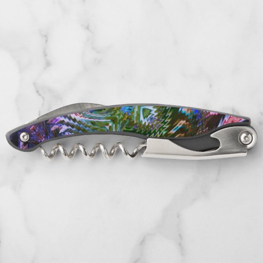 Die seltsame "Stick Design" aus Zickzag Kellnermesser (Rückseite)