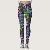 Die seltsame "Stick Design" aus Zickzag Leggings (Vorderseite)