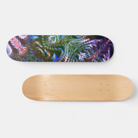 Die seltsame "Stick Design" aus Zickzag Skateboard (Horizontal)