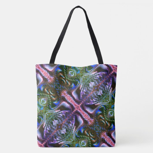 Die seltsame "Stick Design" aus Zickzag Tasche (Rückseite)