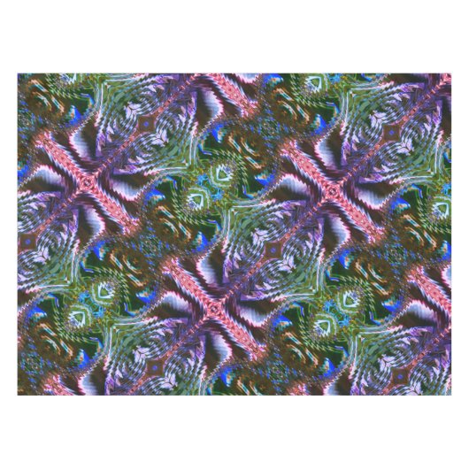 Die seltsame "Stick Design" aus Zickzag Tischdecke (Vorderseite (Horizontal))