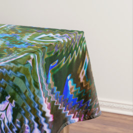 Die seltsame "Stick Design" aus Zickzag Tischdecke