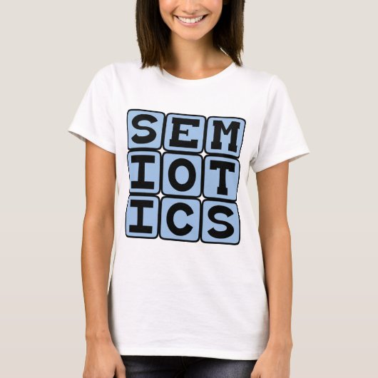 Die Semiotik, die Studie des Mentoring-Making T-Shirt (Vorderseite)