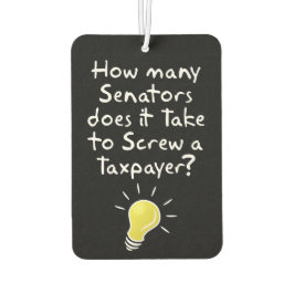 Die Senatoren machen es nötig, um einen Steuerzahl Autolufterfrischer