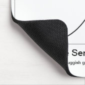 Die seneca-Klippe Mousepad (Ecke)
