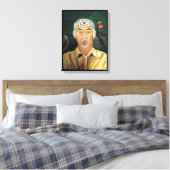 Die Sensei-Malerei von Alfred Fox Leinwanddruck (Insitu (Schlafzimmer))