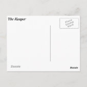 Die Sensenmann-Postkarte Postkarte (Rückseite)