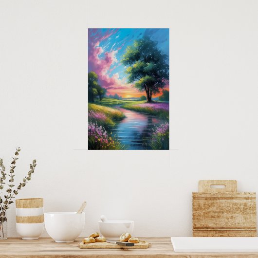 Die Serenade des Sommers Poster (Küche)