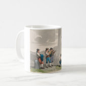 Die Serenade (Lieder der Liebe) (Romantische Szene Kaffeetasse (Vorderseite Links)
