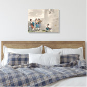 Die Serenade (Lieder der Liebe) (Romantische Szene Leinwanddruck (Insitu (Schlafzimmer))